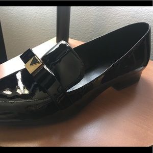 michael michael kors caroline patent leather loafer